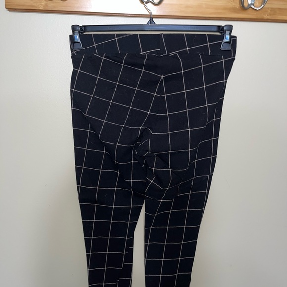 Torrid Black Checkered Pants/Leggings - Picture 2 of 3